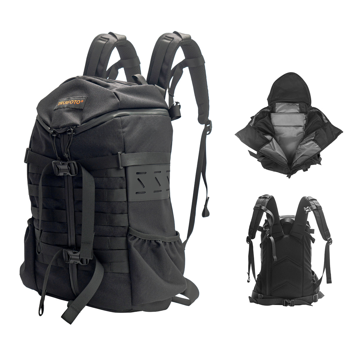 27L trail backpack in Black colorway